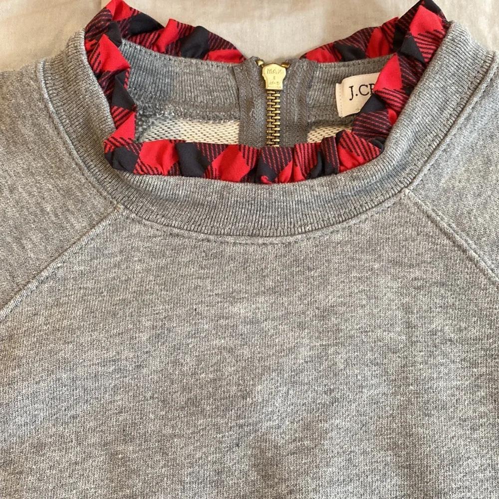 Jcrew Ruffle Neck Sweater - Picture 2 of 6